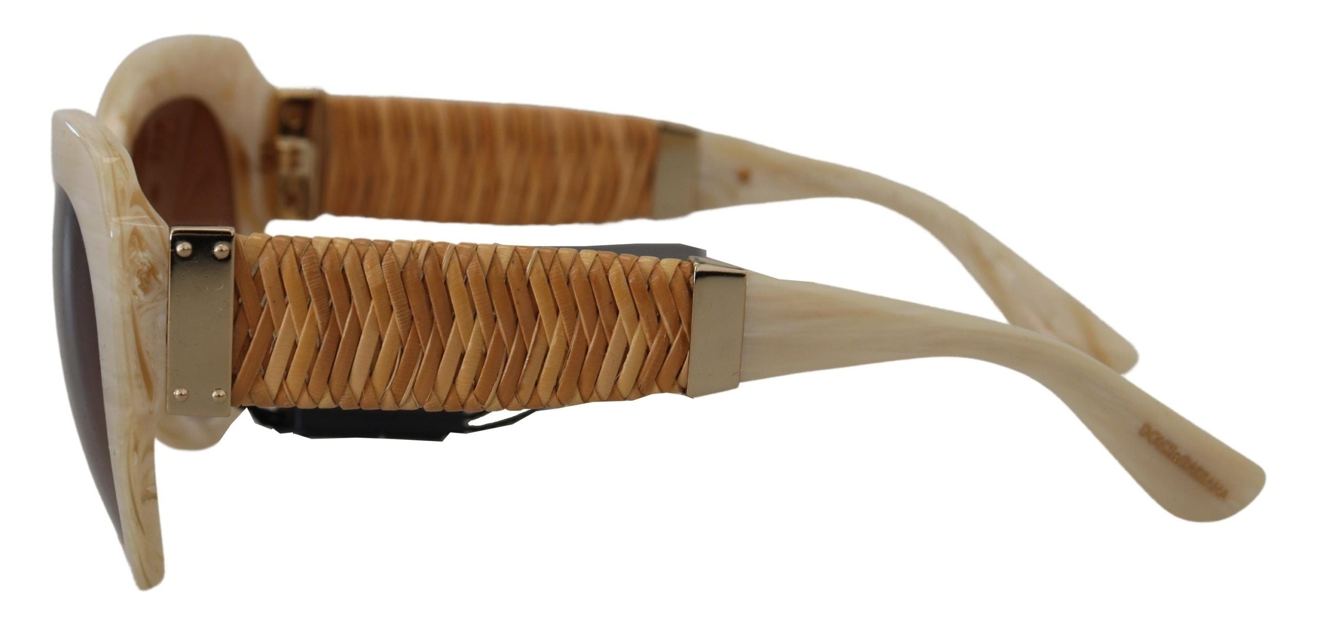 Dolce & Gabbana Beige  Full Rim Brown Lense DG4294 Sunglasses