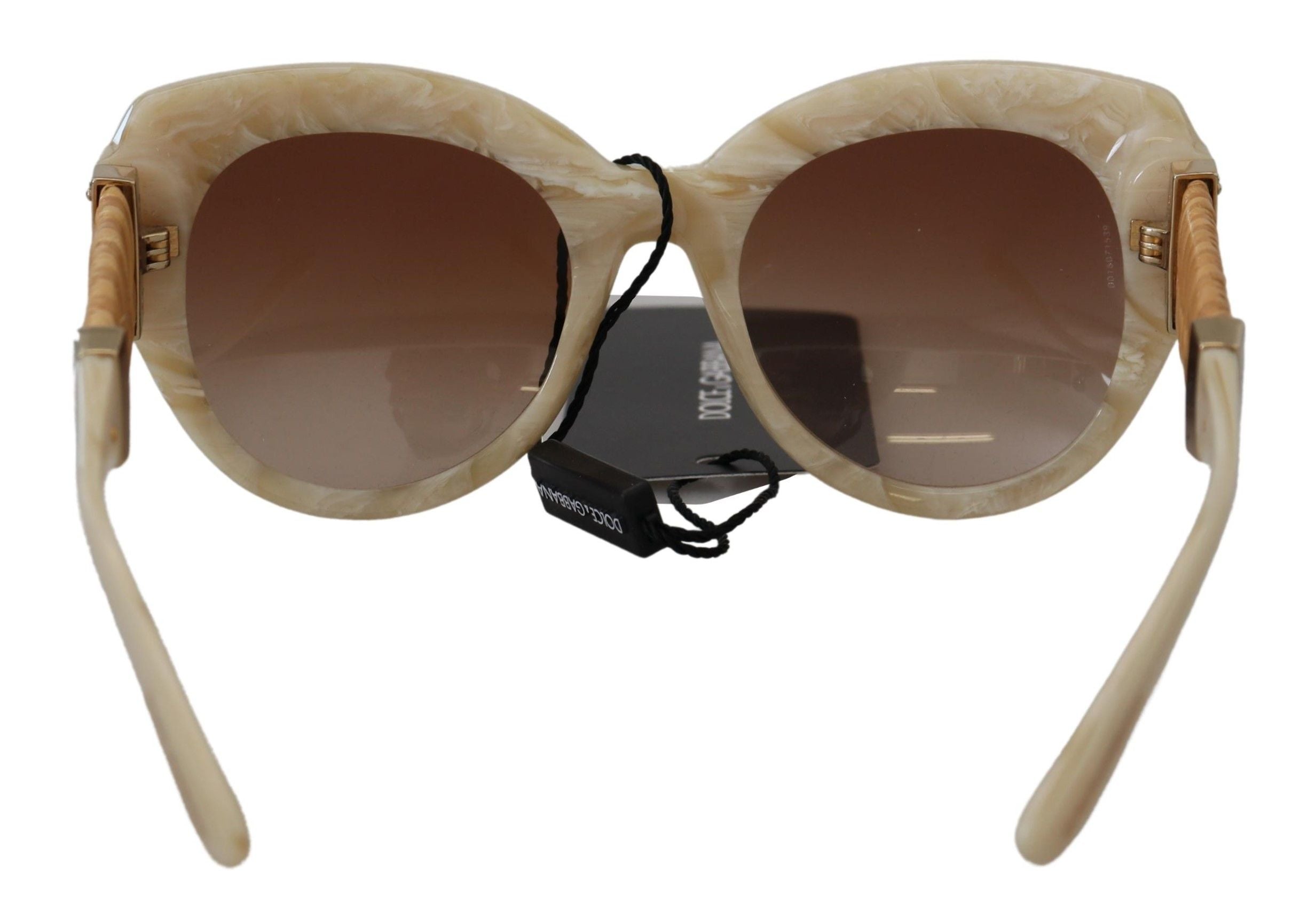 Dolce & Gabbana Beige  Full Rim Brown Lense DG4294 Sunglasses