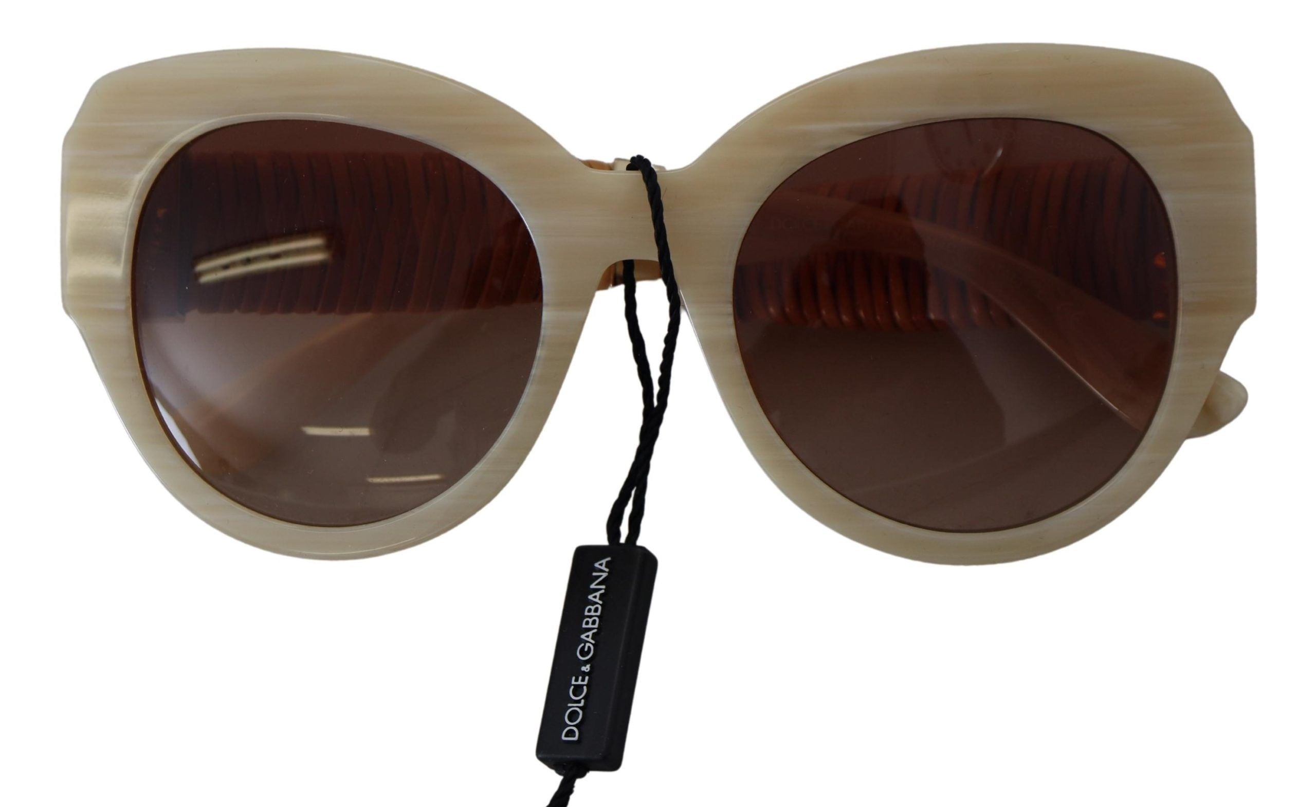 Dolce & Gabbana Beige  Full Rim Brown Lense DG4294 Sunglasses