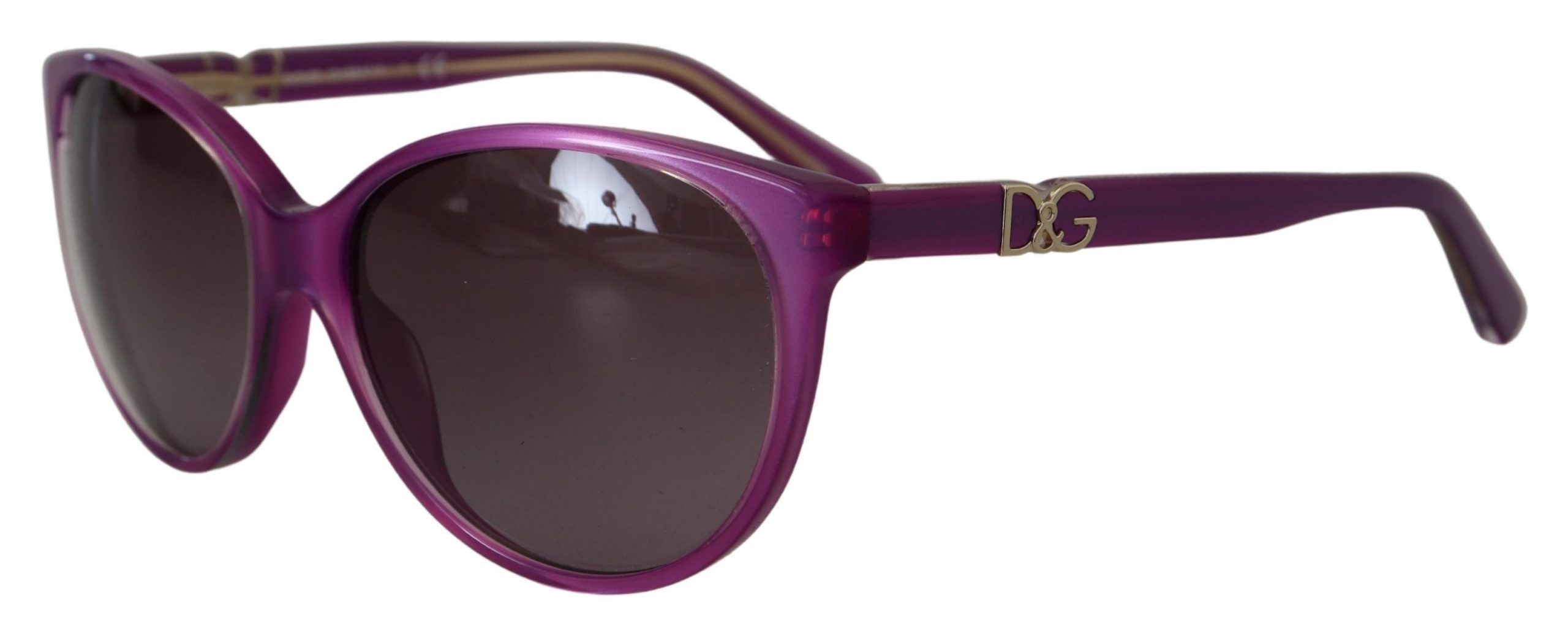 Dolce & Gabbana Purple  Frame Round Shades DG4171P Sunglasses