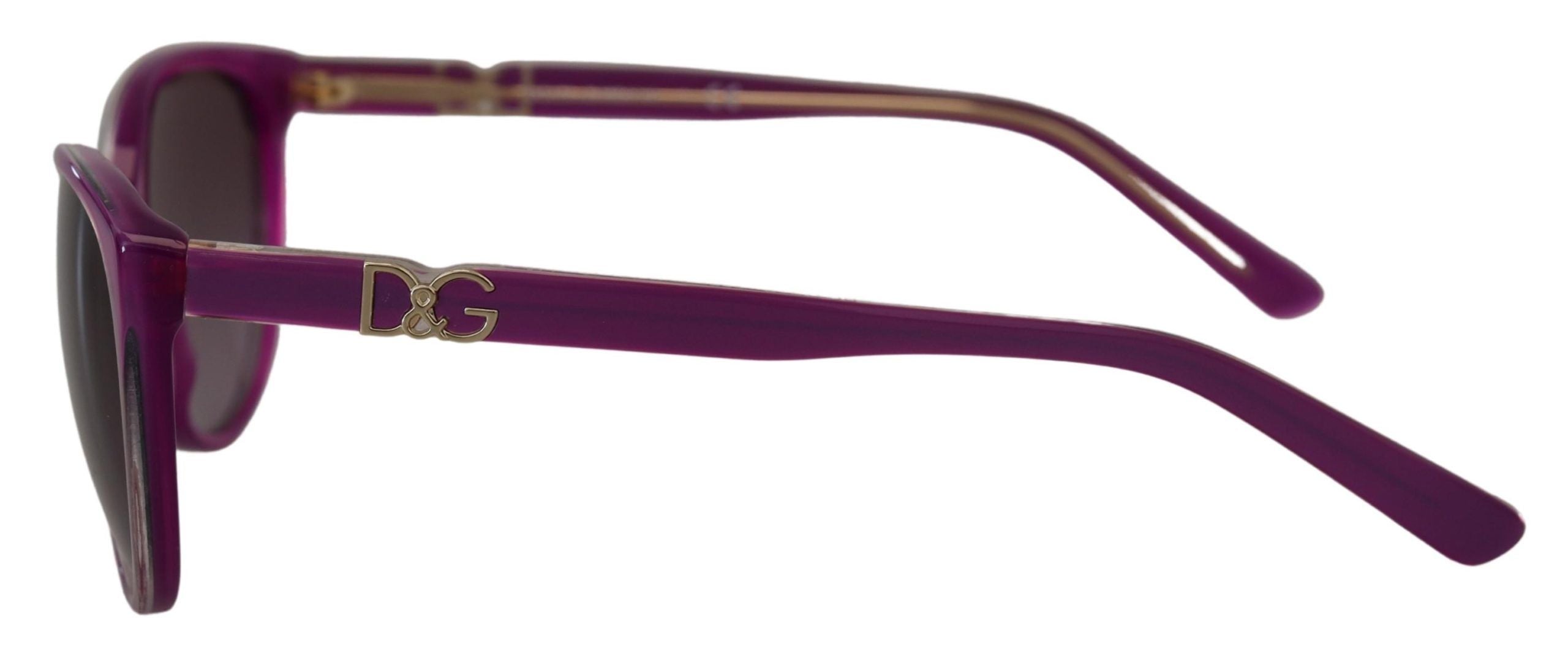 Dolce & Gabbana Purple  Frame Round Shades DG4171P Sunglasses