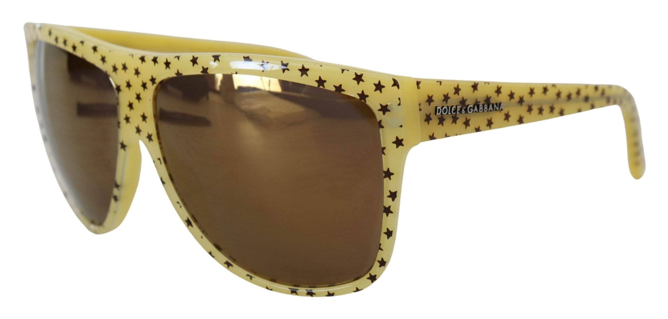 Dolce & Gabbana Yellow Stars  Square Shades DG4125 Sunglasses