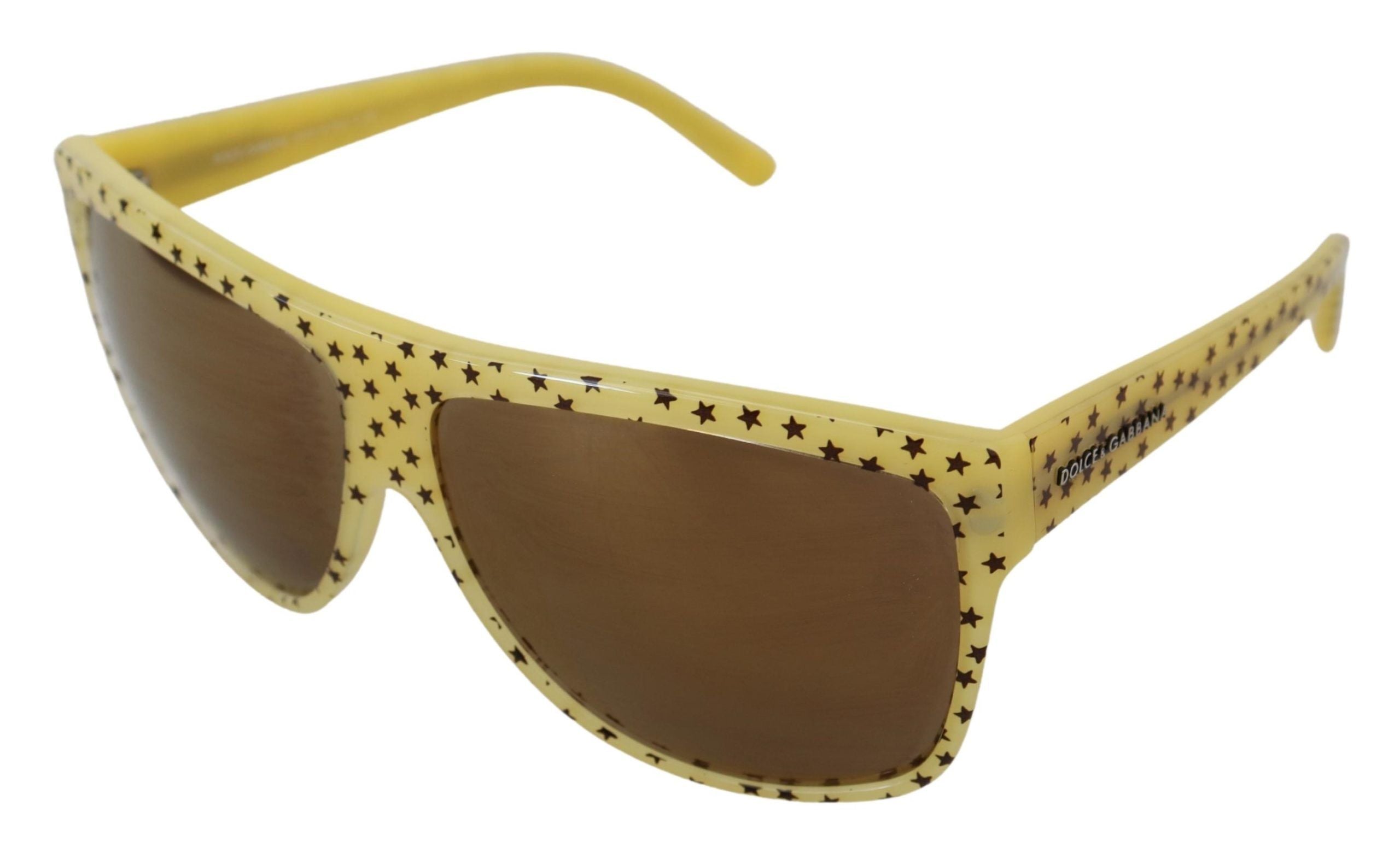 Dolce & Gabbana Yellow Stars  Square Shades DG4125 Sunglasses