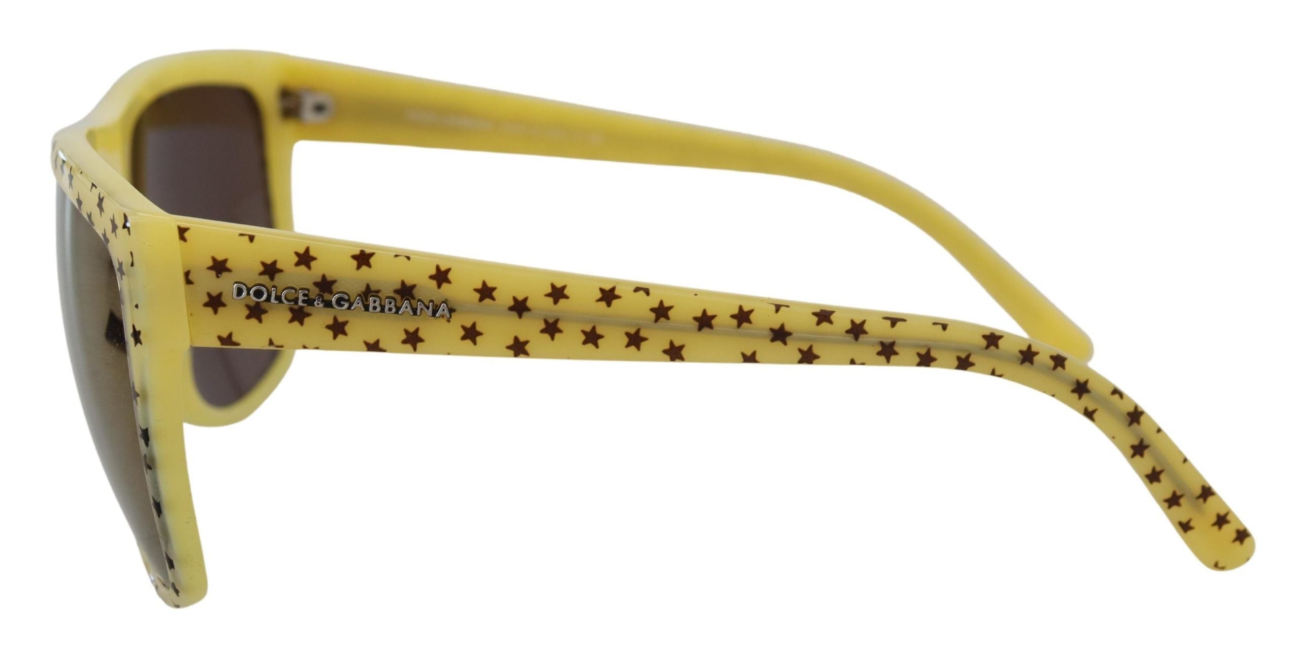 Dolce & Gabbana Yellow Stars  Square Shades DG4125 Sunglasses