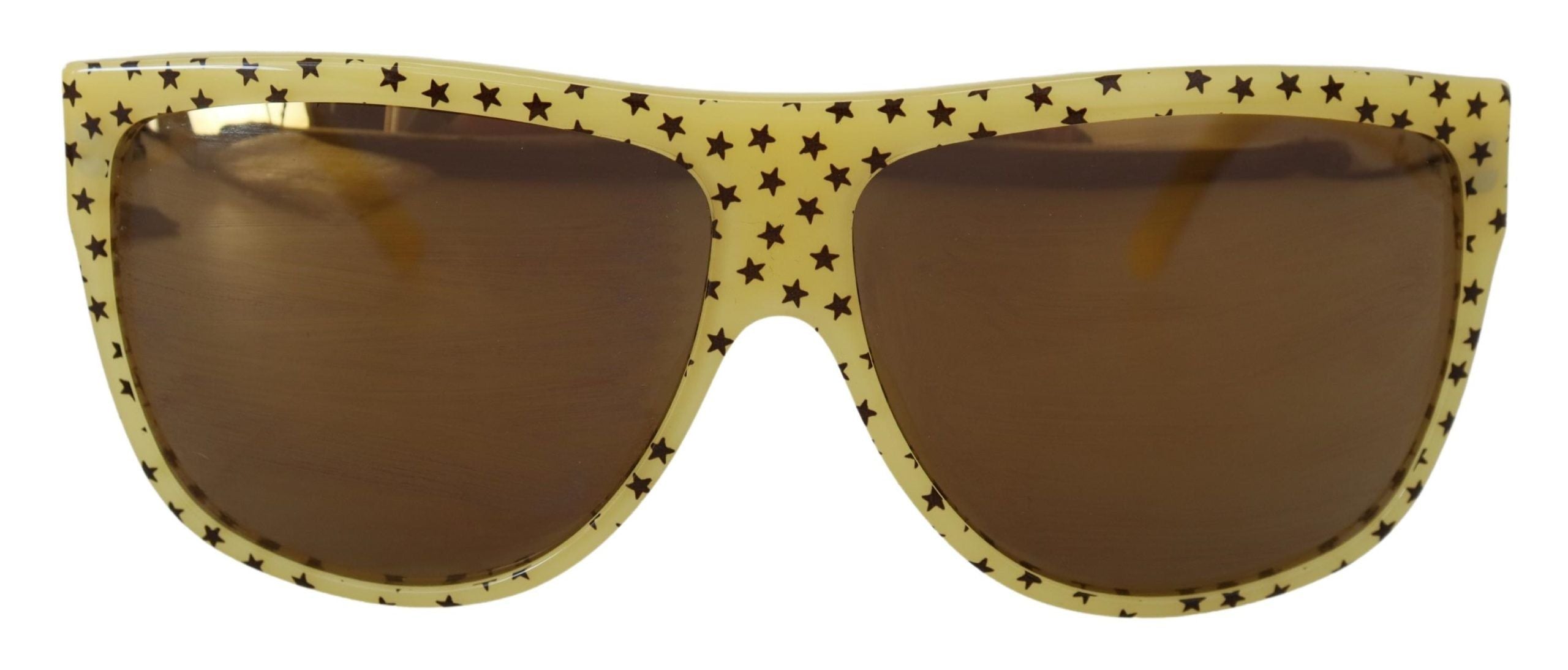 Dolce & Gabbana Yellow Stars  Square Shades DG4125 Sunglasses