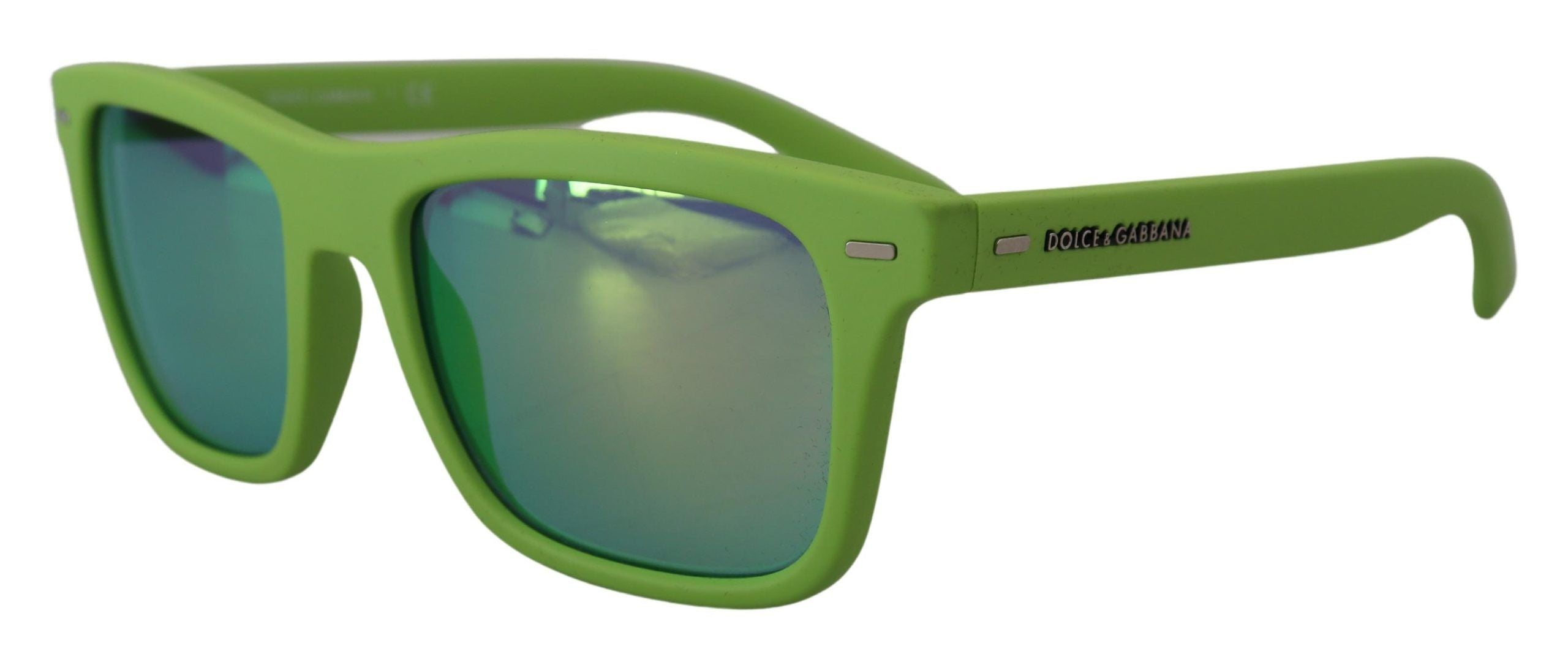 Dolce & Gabbana Green  Full Rim Frame Shades DG6095 Acid Sunglasses