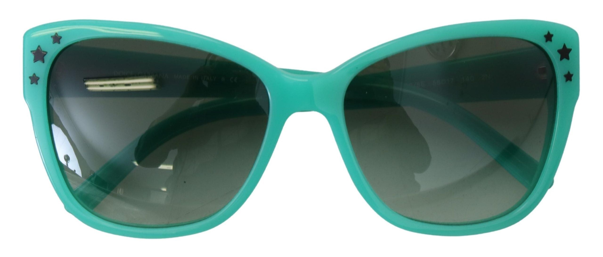 Dolce & Gabbana Green Stars  Square Shades DG4124  Sunglasses