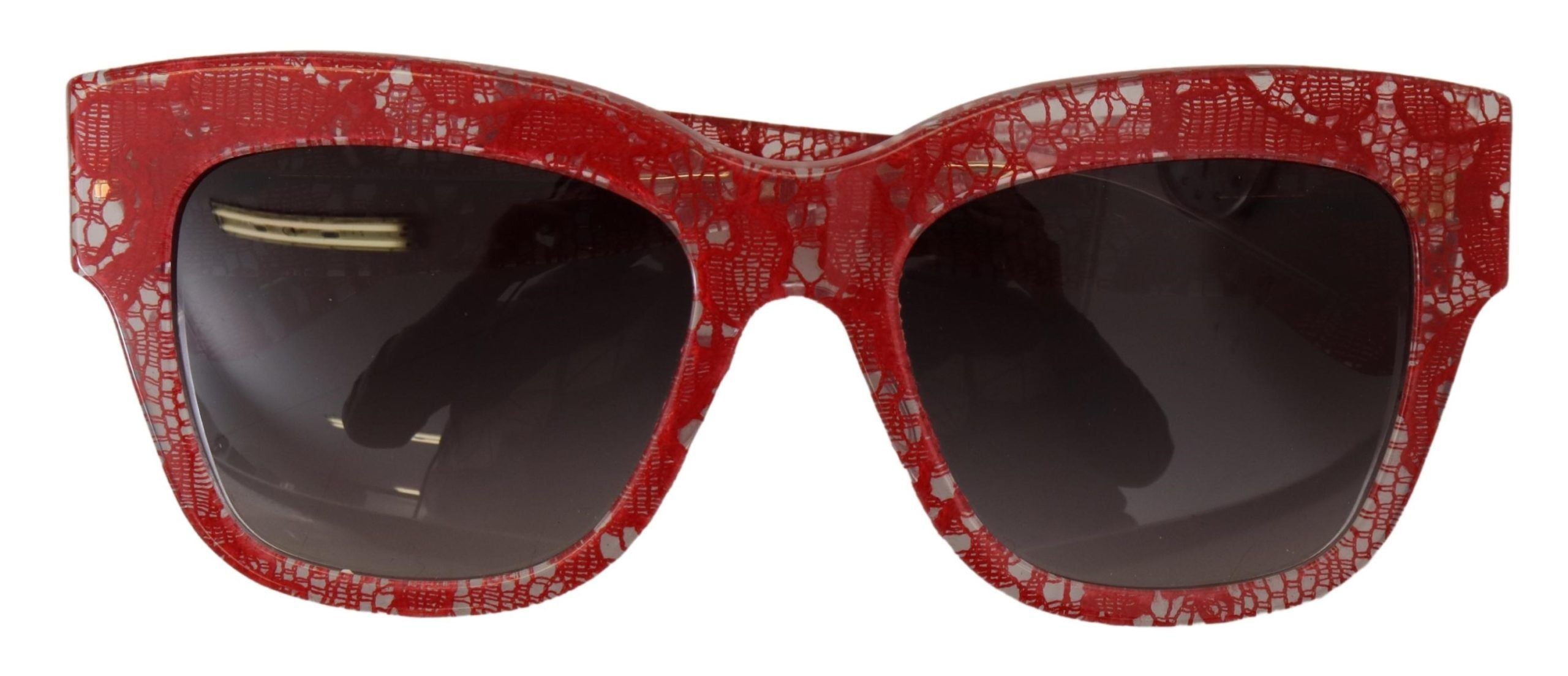 Dolce & Gabbana Red Lace  Rectangle Shades DG4231Sunglasses