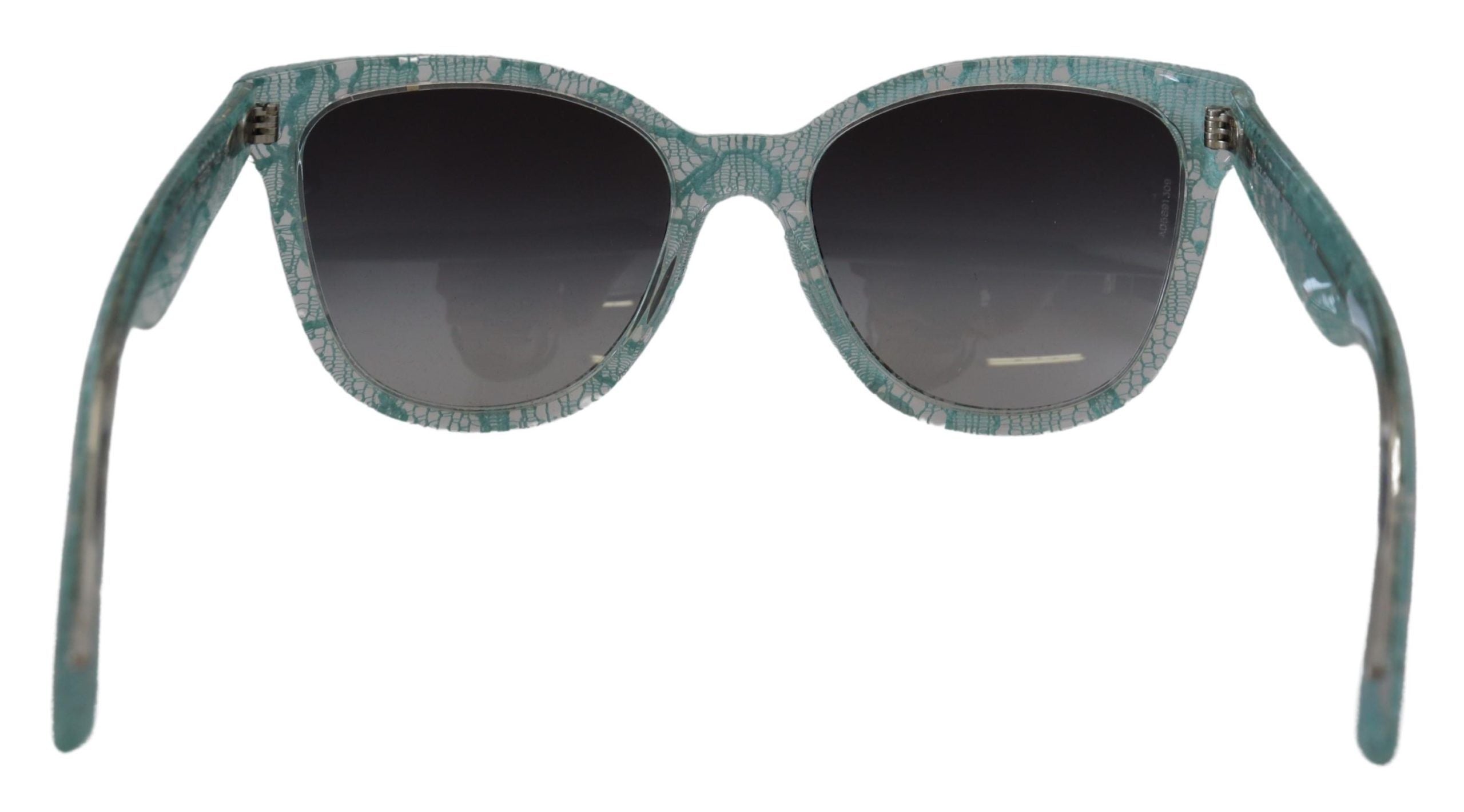 Dolce & Gabbana Blue Lace  Crystal Round DG4190 Sunglasses