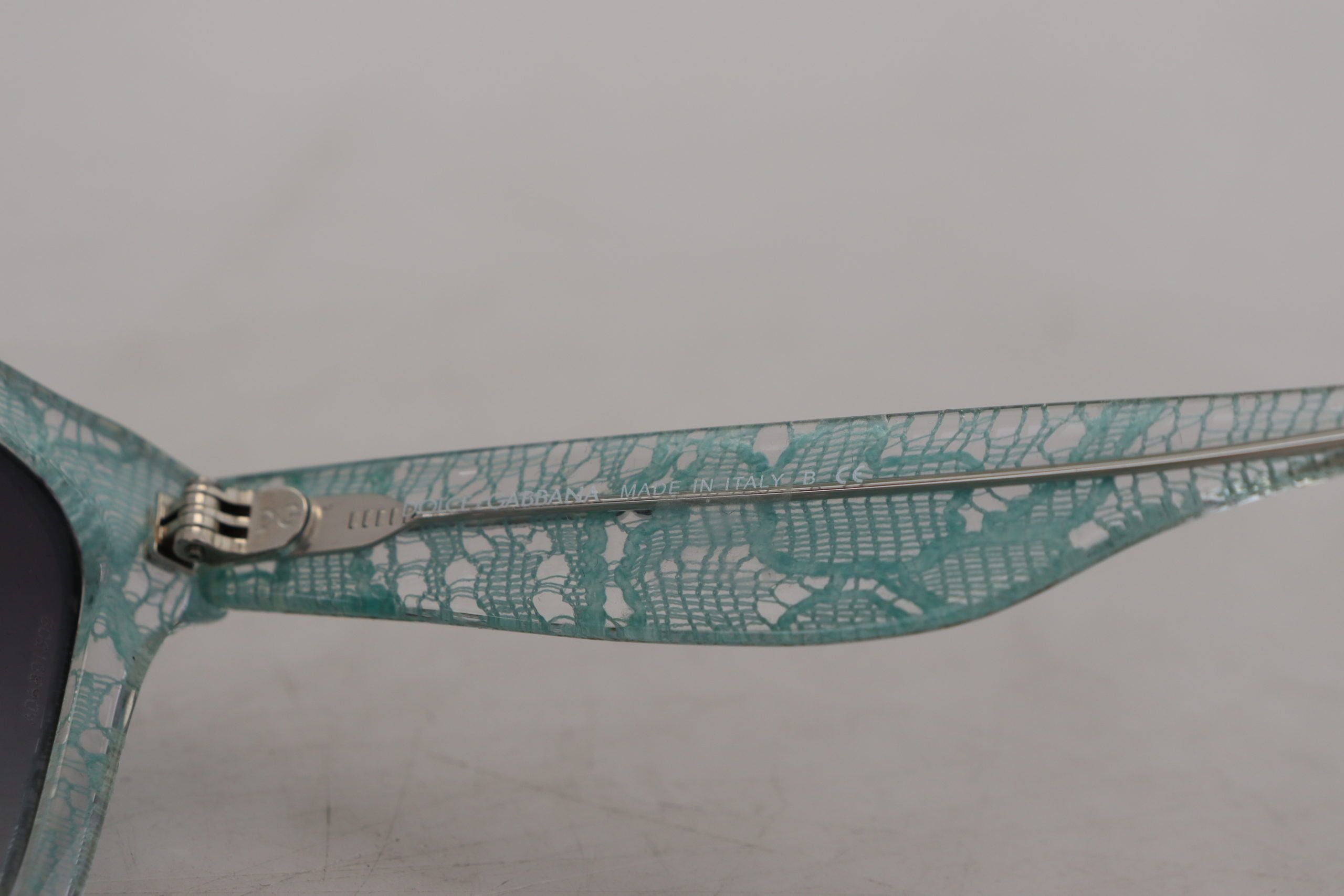 Dolce & Gabbana Blue Lace  Crystal Round DG4190 Sunglasses