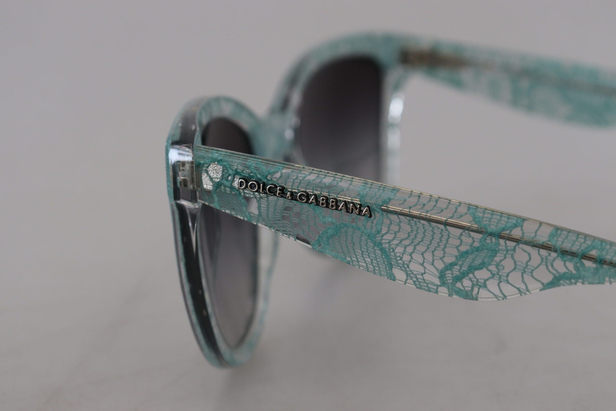Dolce & Gabbana Blue Lace  Crystal Round DG4190 Sunglasses