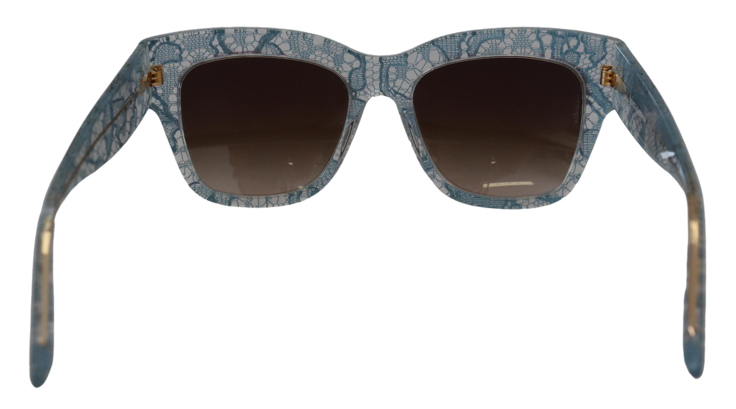 Dolce & Gabbana Blue Lace  Crystal Butterfly DG4231 Sunglasses