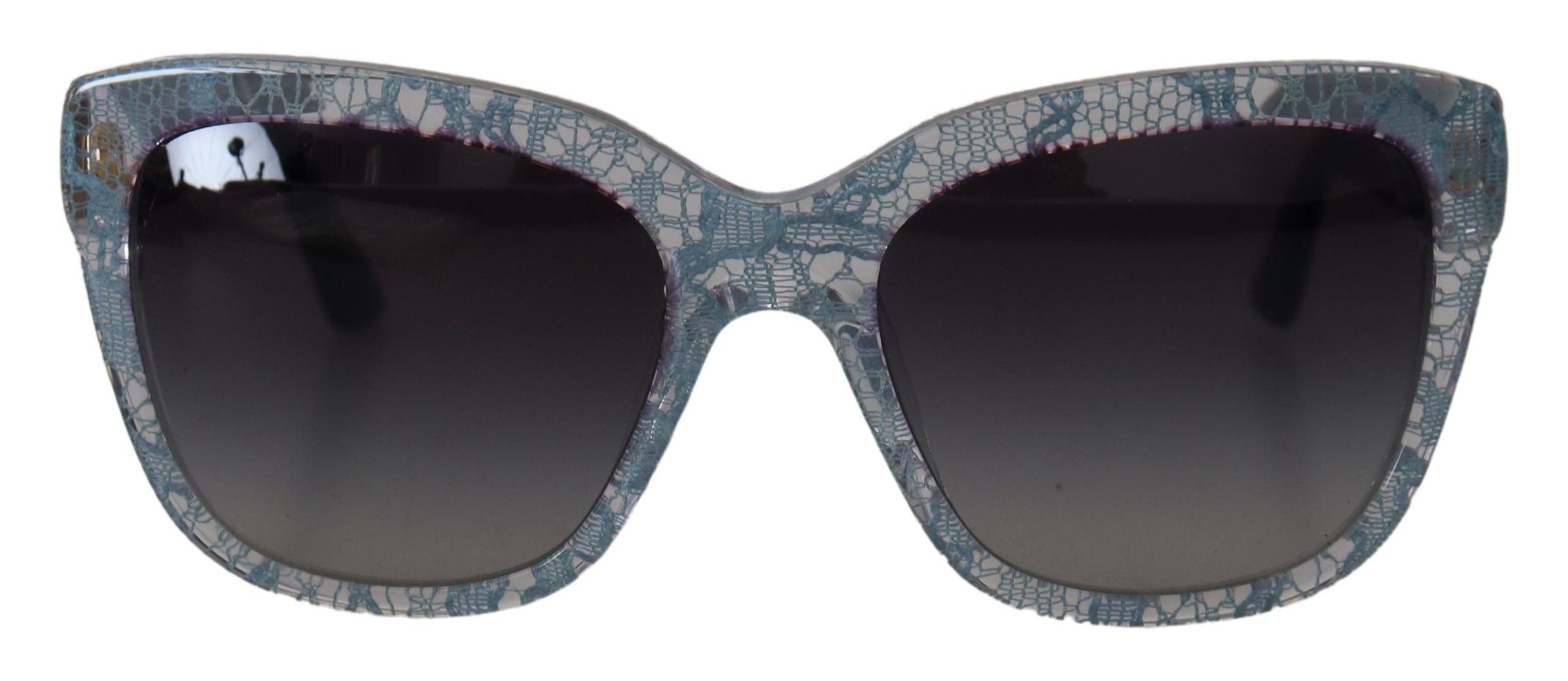 Dolce & Gabbana Blue Lace  Rectangle Shades DG4226 Sunglasses