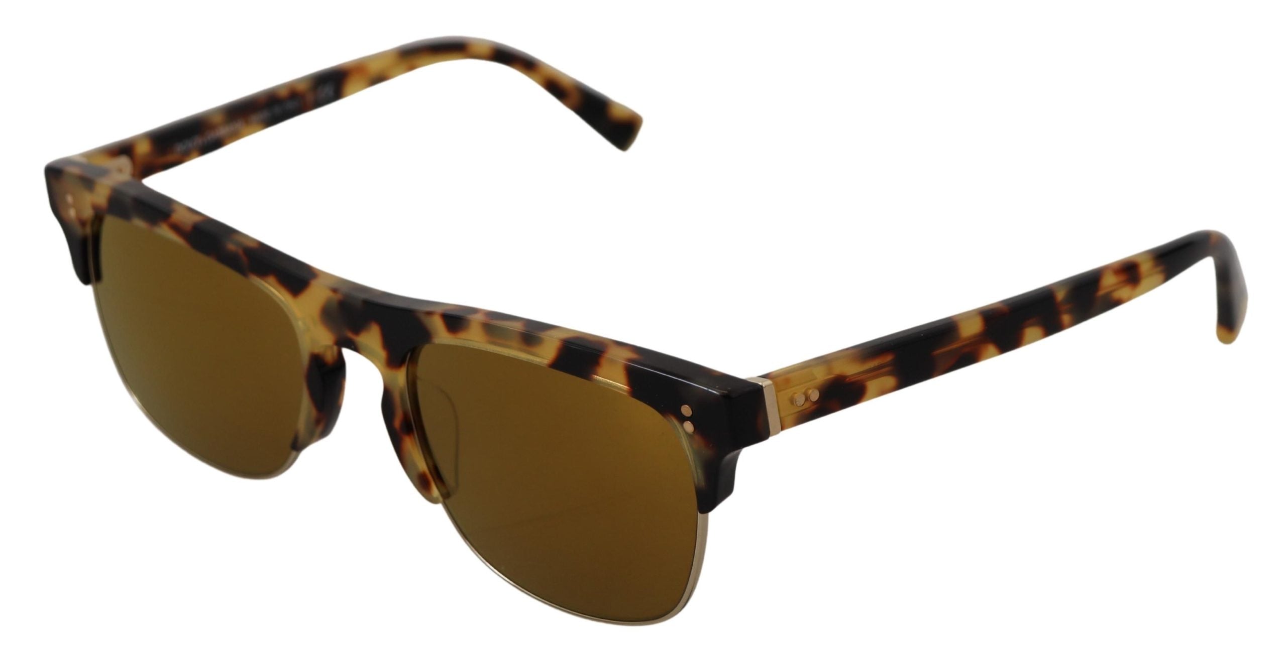 Dolce & Gabbana Brown Gold  Havana DG430A Sunglasses