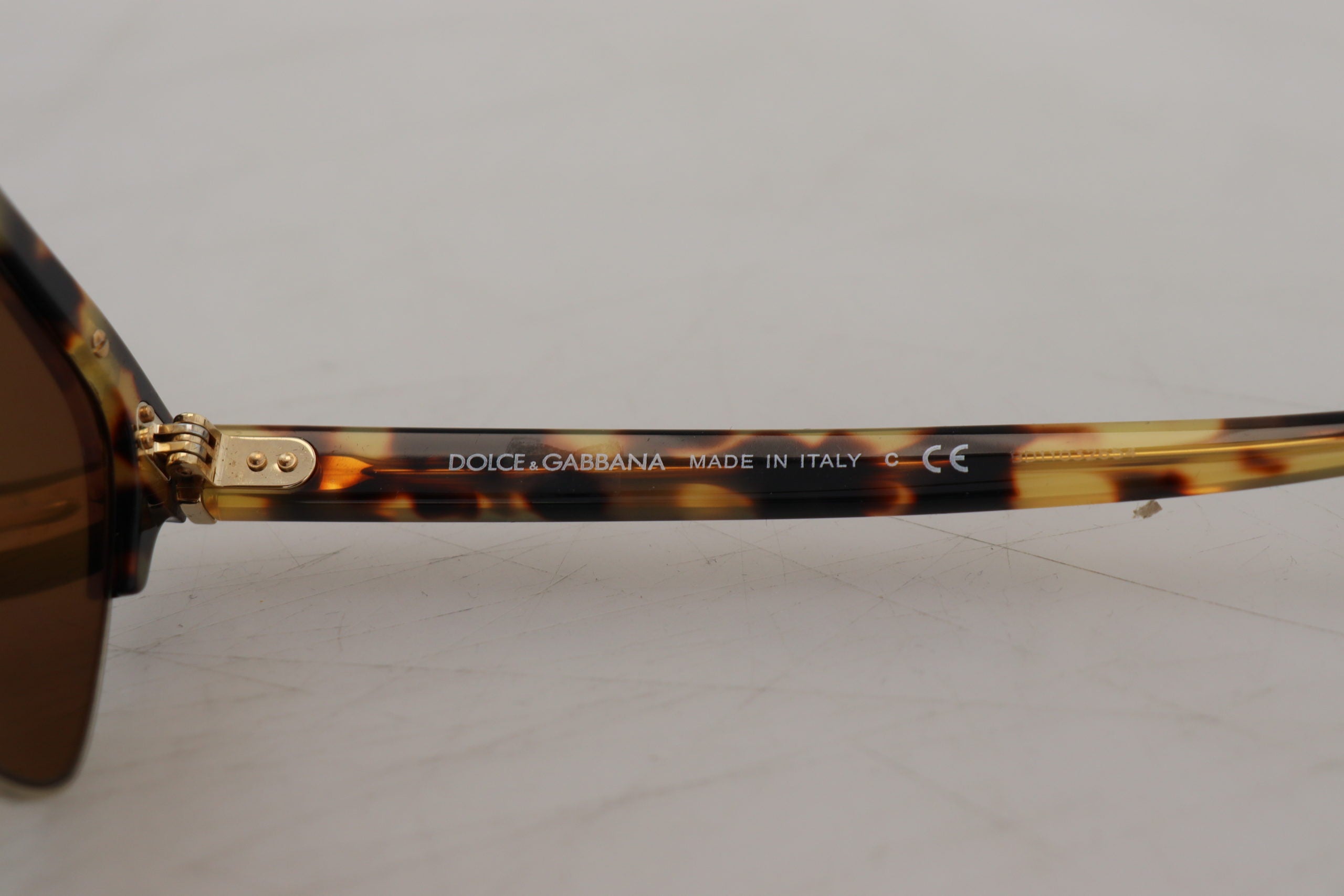 Dolce & Gabbana Brown Gold  Havana DG430A Sunglasses