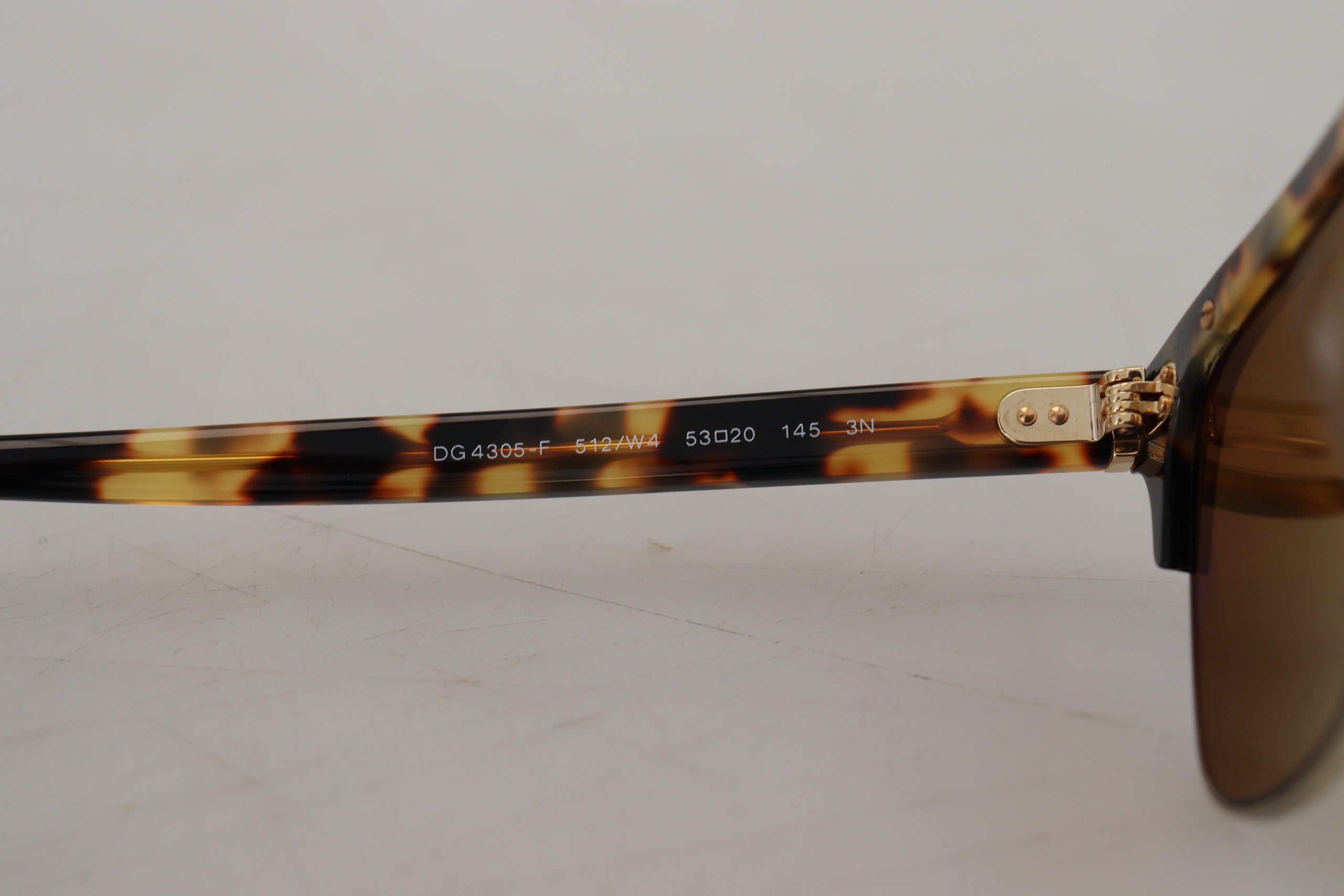 Dolce & Gabbana Brown Gold  Havana DG430A Sunglasses