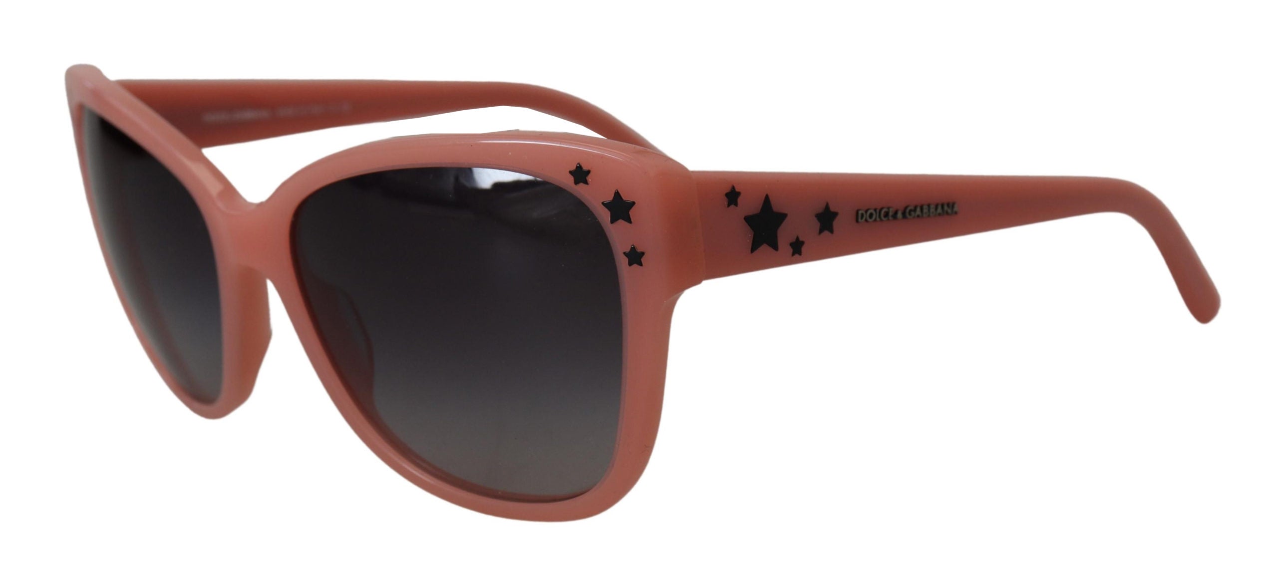 Dolce & Gabbana Pink  Frame Stars Embellishment DG4124 Sunglasses