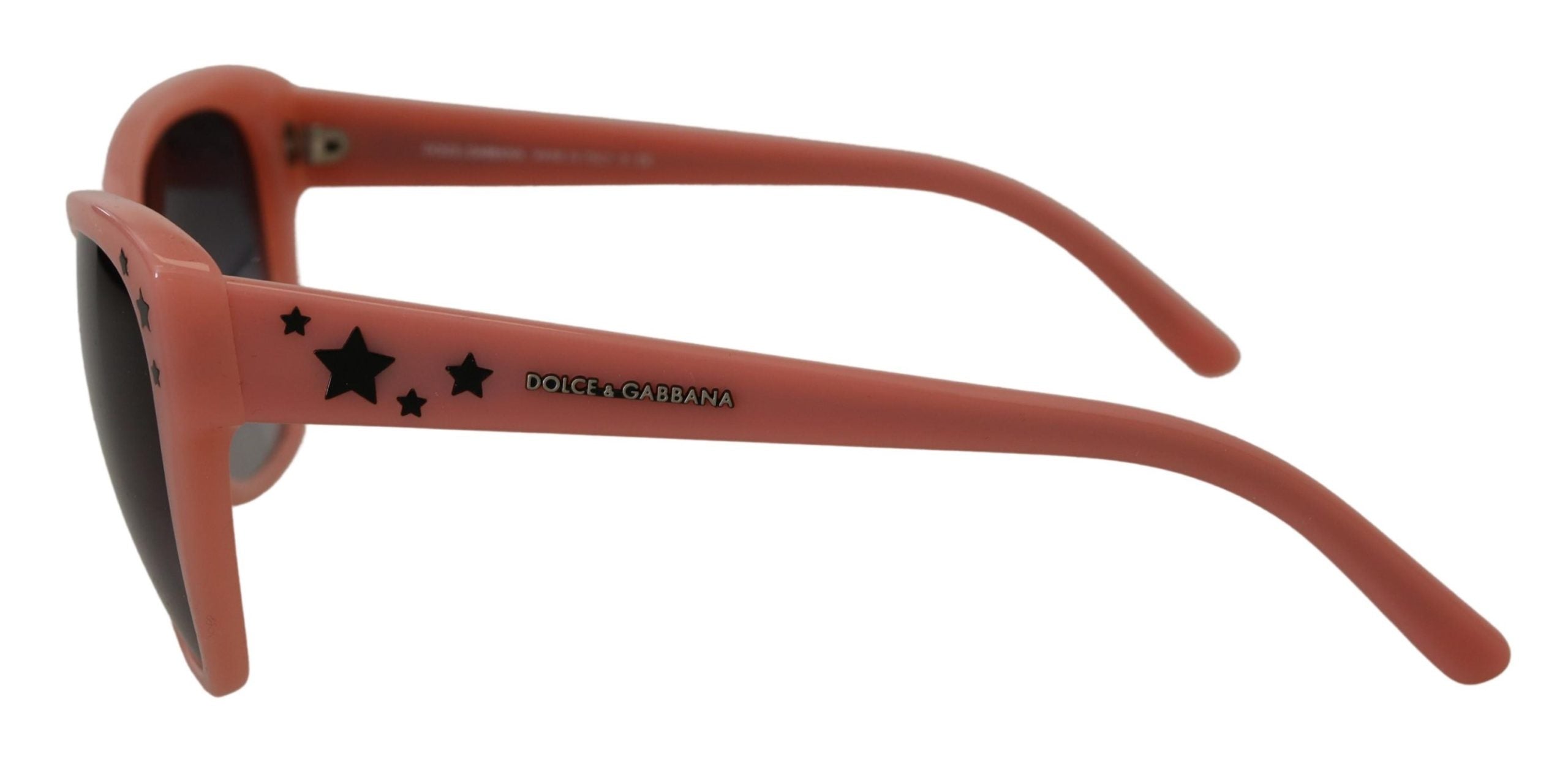 Dolce & Gabbana Pink  Frame Stars Embellishment DG4124 Sunglasses