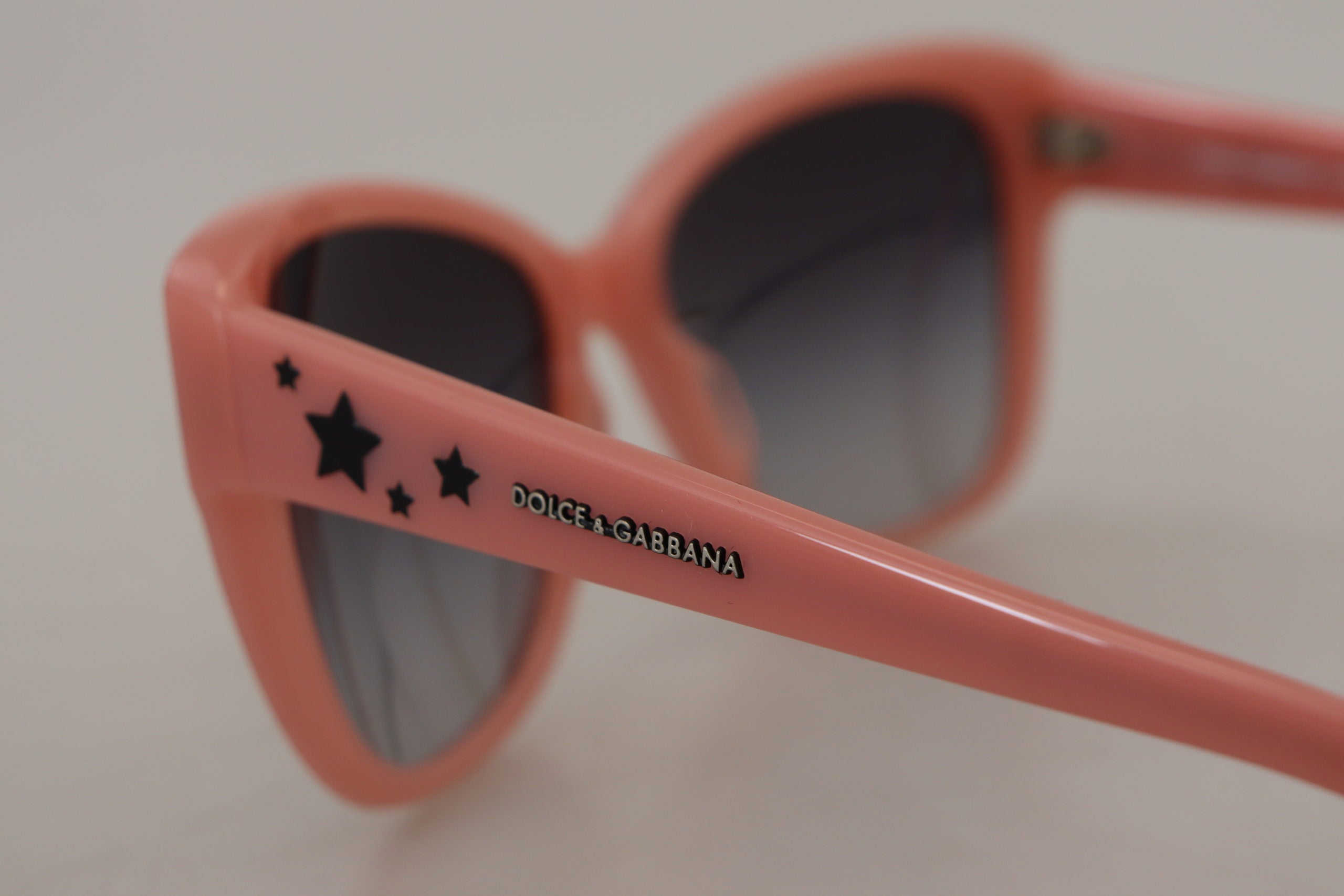 Dolce & Gabbana Pink  Frame Stars Embellishment DG4124 Sunglasses