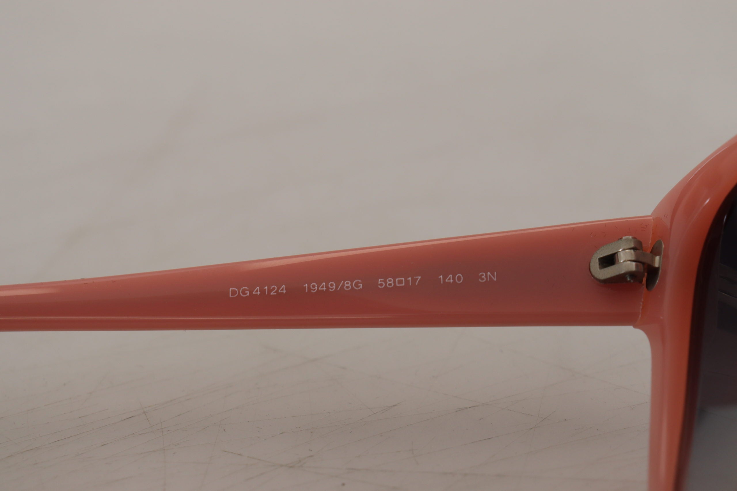 Dolce & Gabbana Pink  Frame Stars Embellishment DG4124 Sunglasses