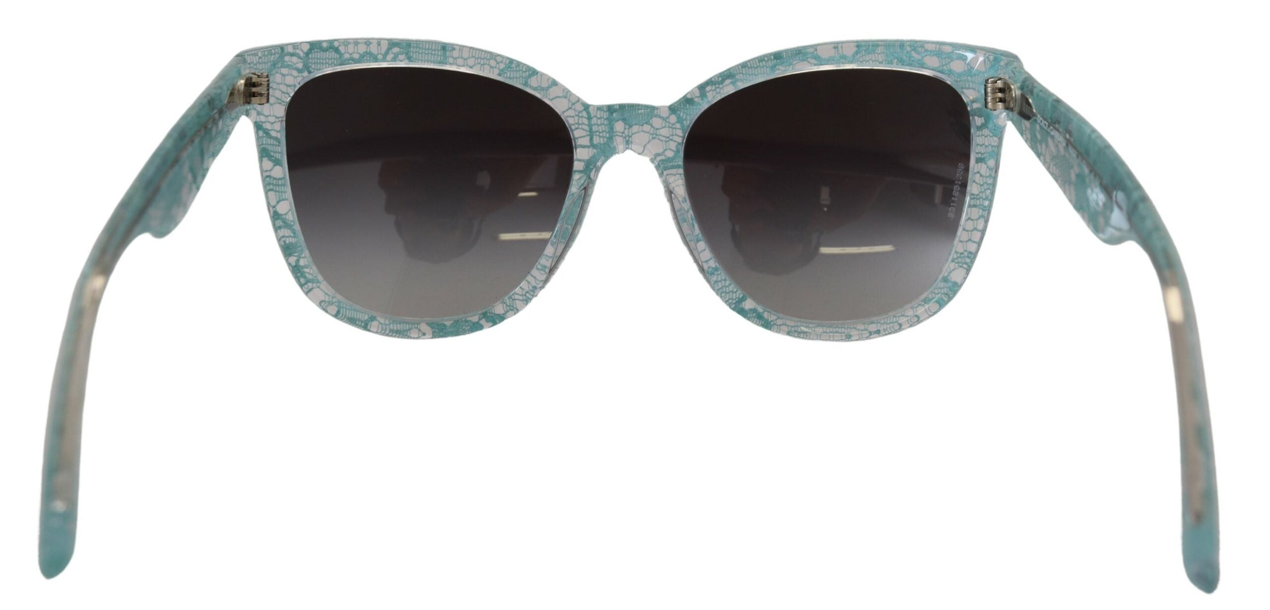 Dolce & Gabbana Blue DG4190 Lace Crystal  Butterfly Sunglasses