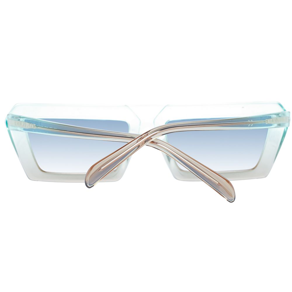 Emilio Pucci Turquoise  Sunglasses