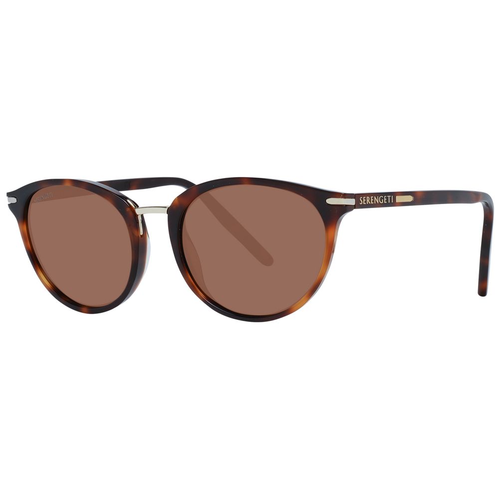 Serengeti Brown  & Metal Sunglasses