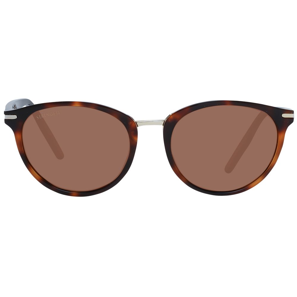 Serengeti Brown  & Metal Sunglasses