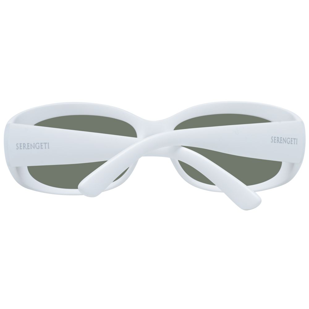 Serengeti White  Sunglasses