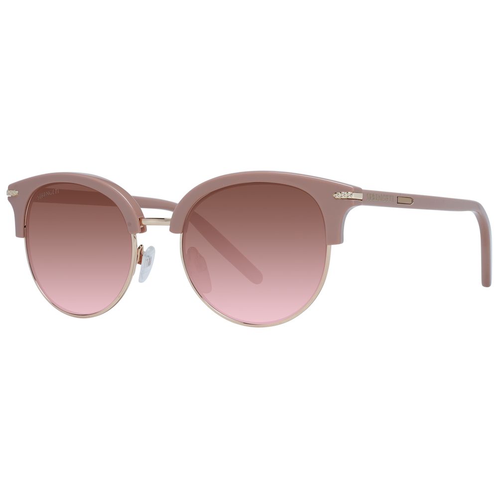 Serengeti Pink  & Metal Sunglasses