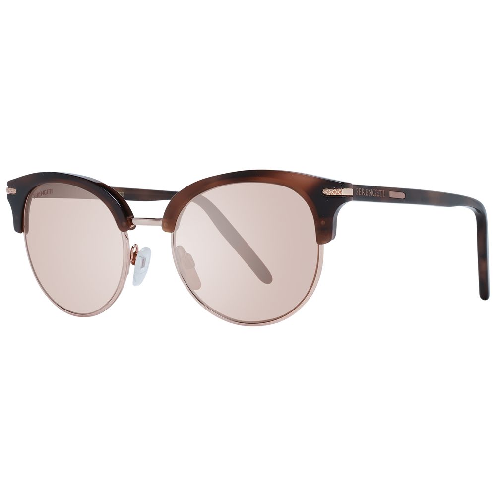 Serengeti Brown  & Metal Sunglasses