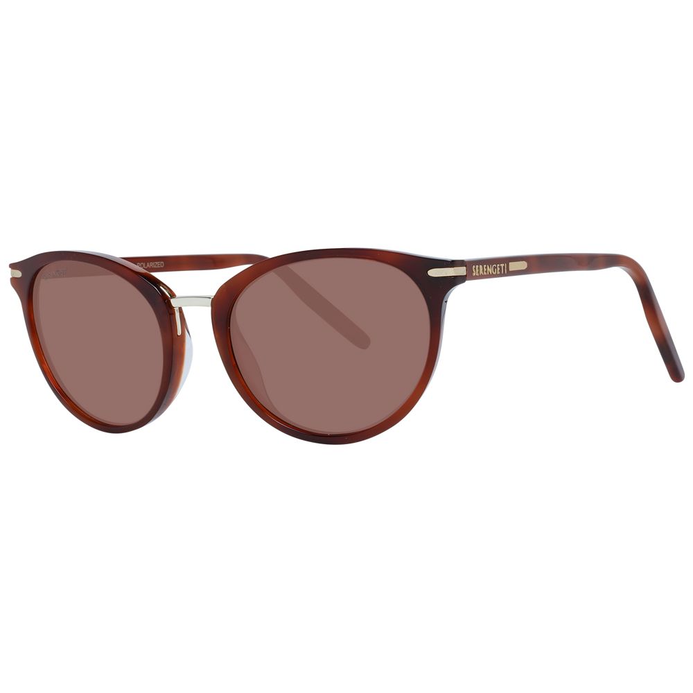 Serengeti Brown  & Metal Sunglasses