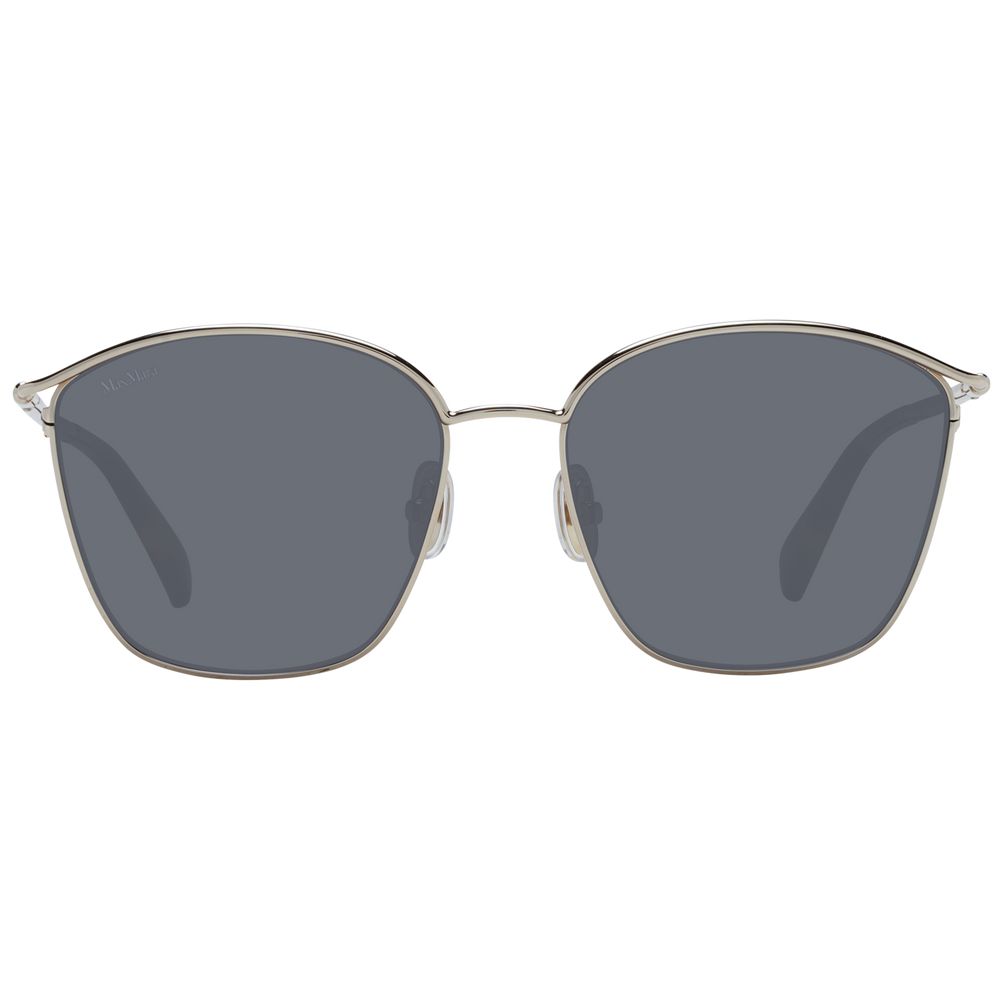 Max Mara Gold Metal Sunglasses