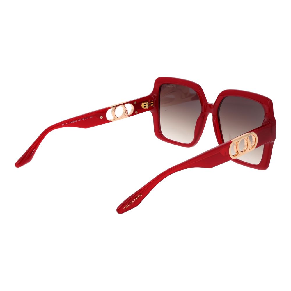 Trussardi Red  Sunglasses
