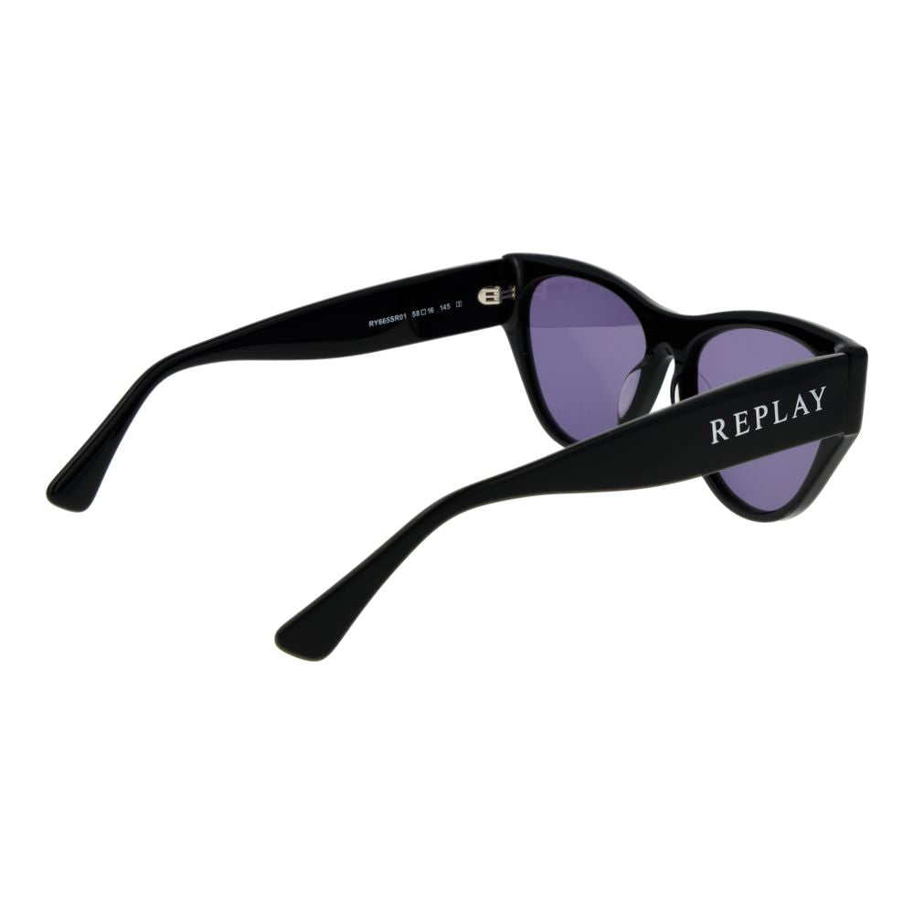 Replay Black  Sunglasses