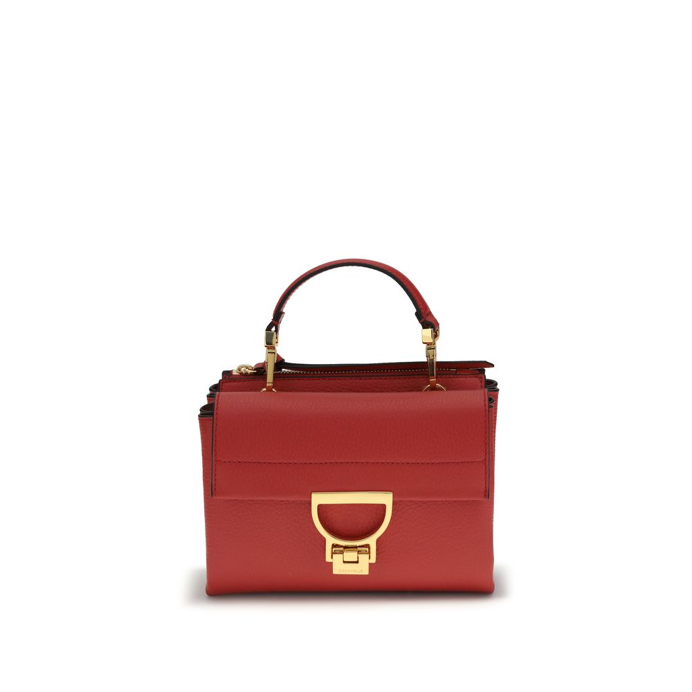 Coccinelle Red  Leather Bos Taurus Shoulder Bag
