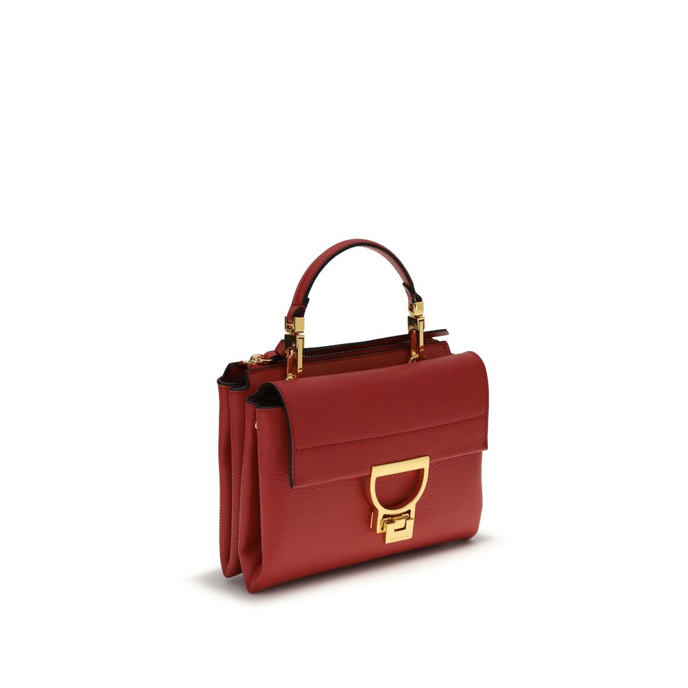 Coccinelle Red  Leather Bos Taurus Shoulder Bag