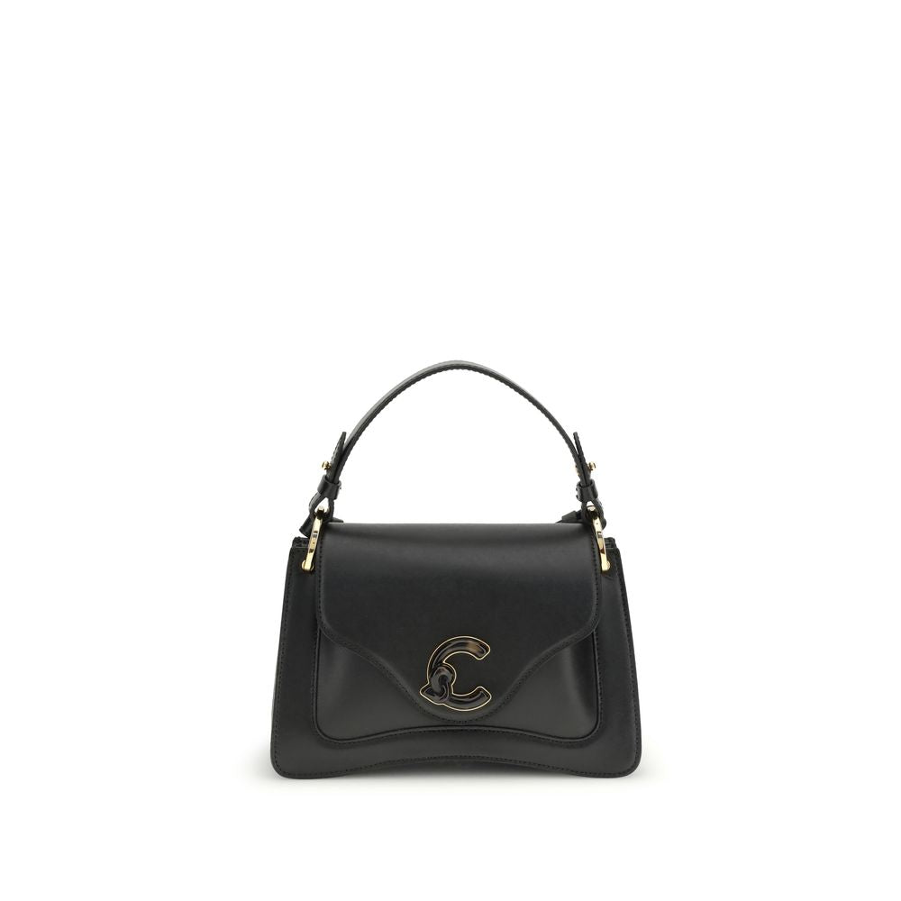 Coccinelle Black  Leather Bos Taurus Handbag