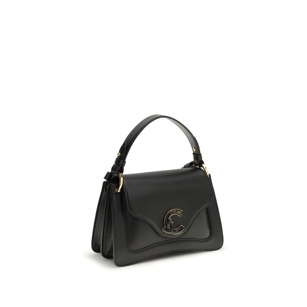 Coccinelle Black  Leather Bos Taurus Handbag