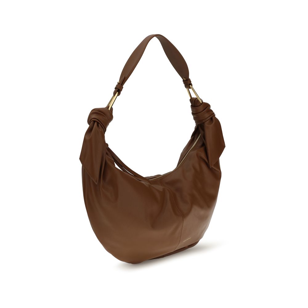 Coccinelle Brown  Leather Bos Taurus Shoulder Bag