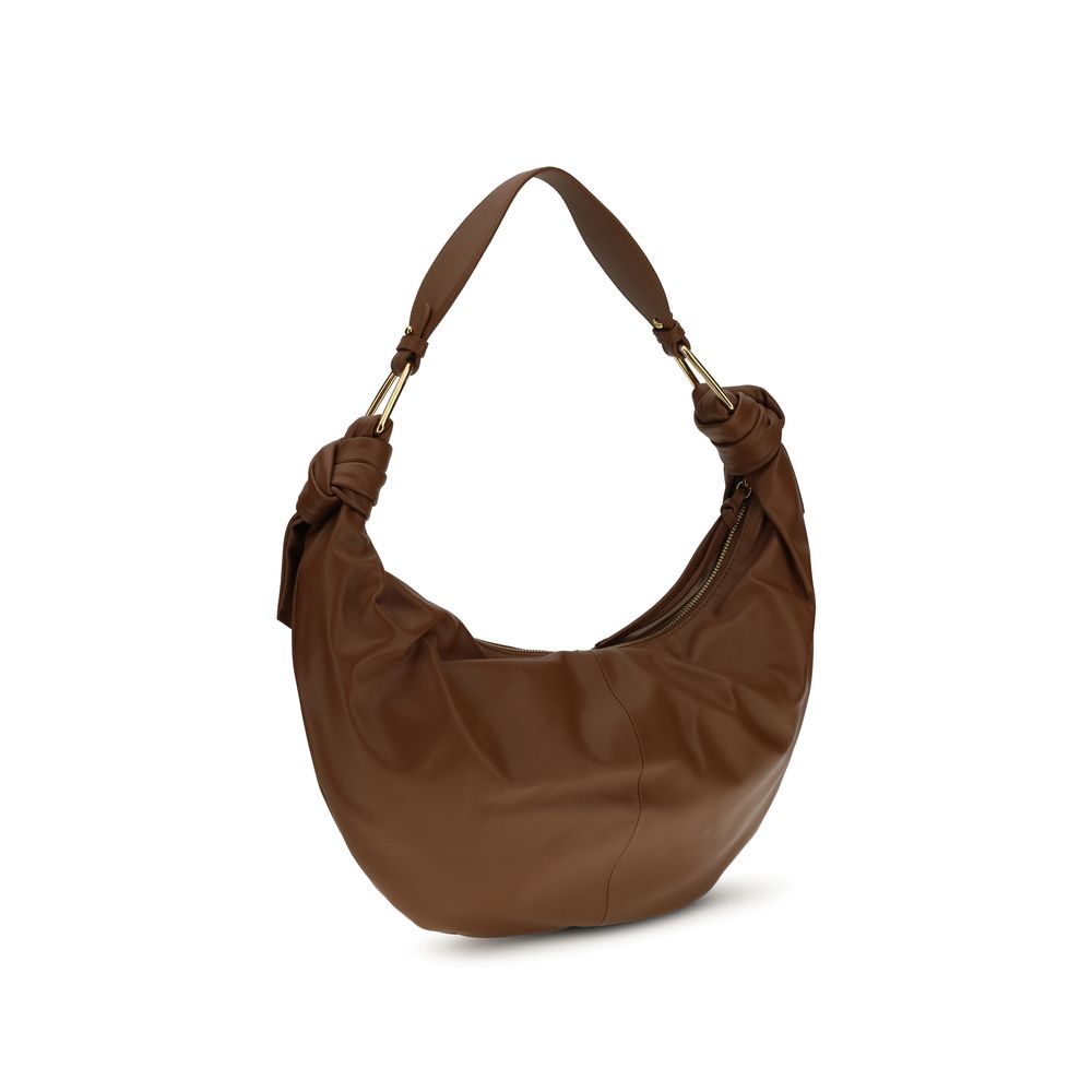 Coccinelle Brown  Leather Bos Taurus Shoulder Bag