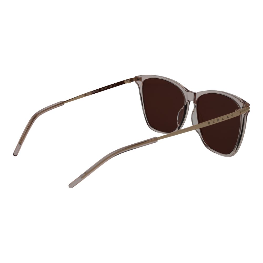 Replay Beige  Sunglasses