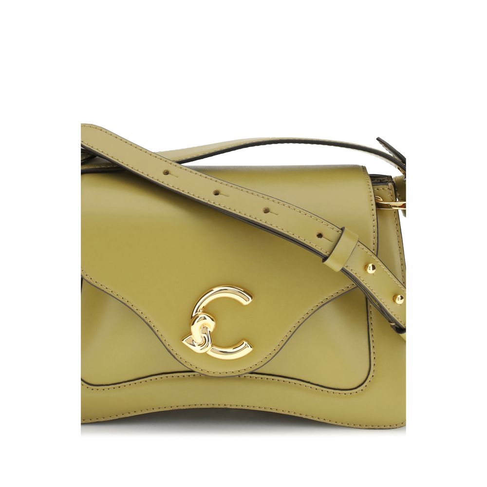 Coccinelle Bicolor  Leather Bos Taurus Handbag