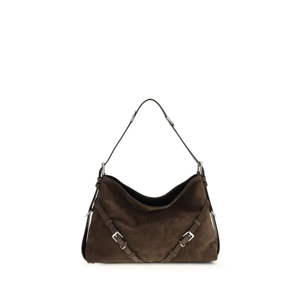 Givenchy Black  Leather Bos Taurus Shoulder Bag