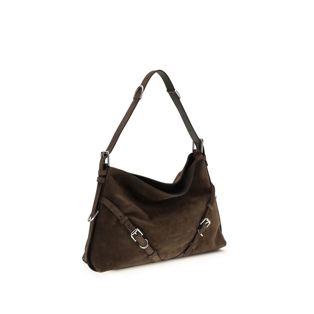 Givenchy Black  Leather Bos Taurus Shoulder Bag