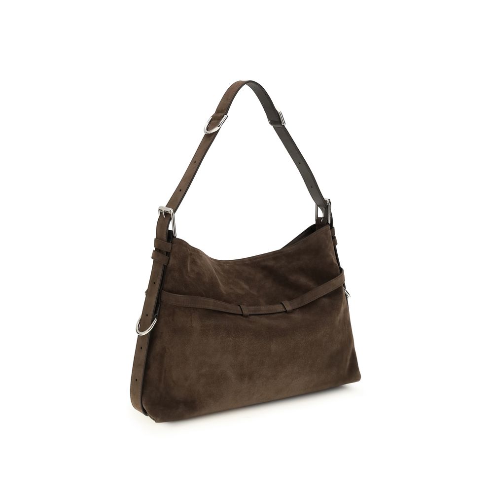Givenchy Black  Leather Bos Taurus Shoulder Bag