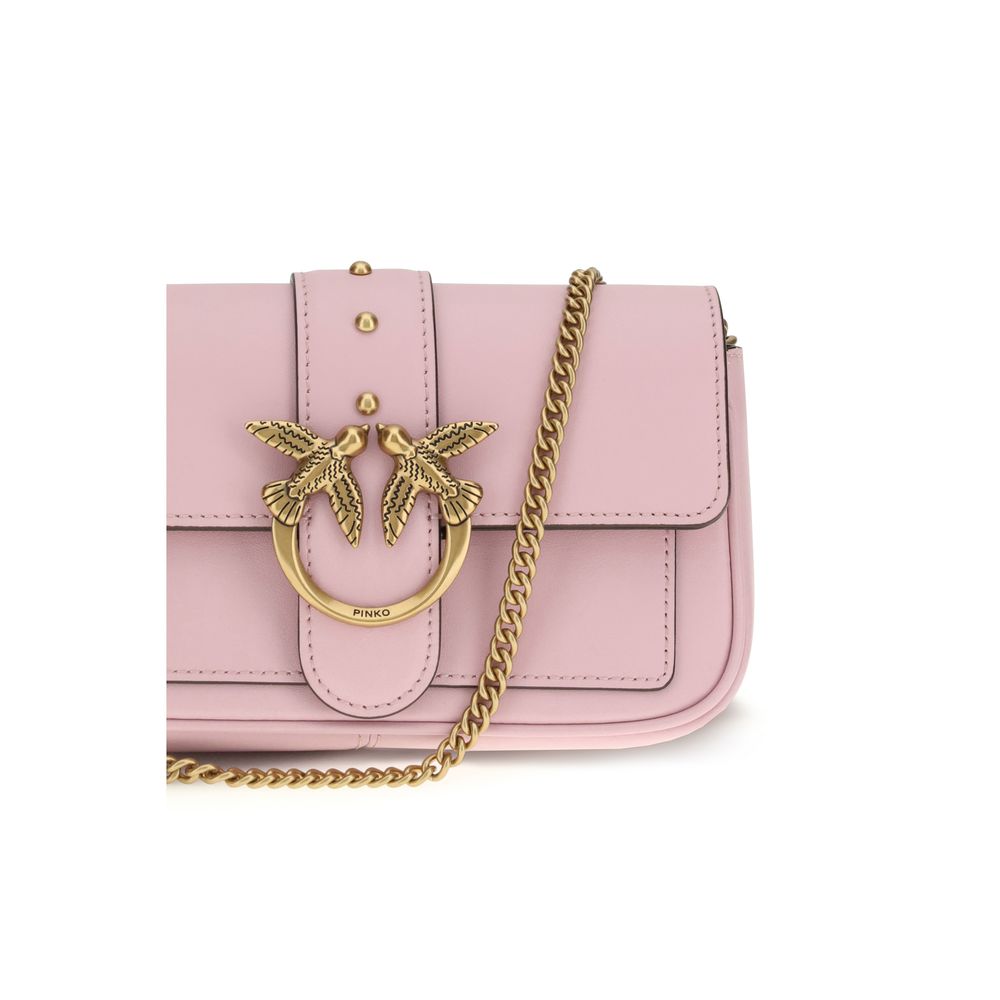PINKO Multicolor  Leather Bos Taurus Shoulder Bag