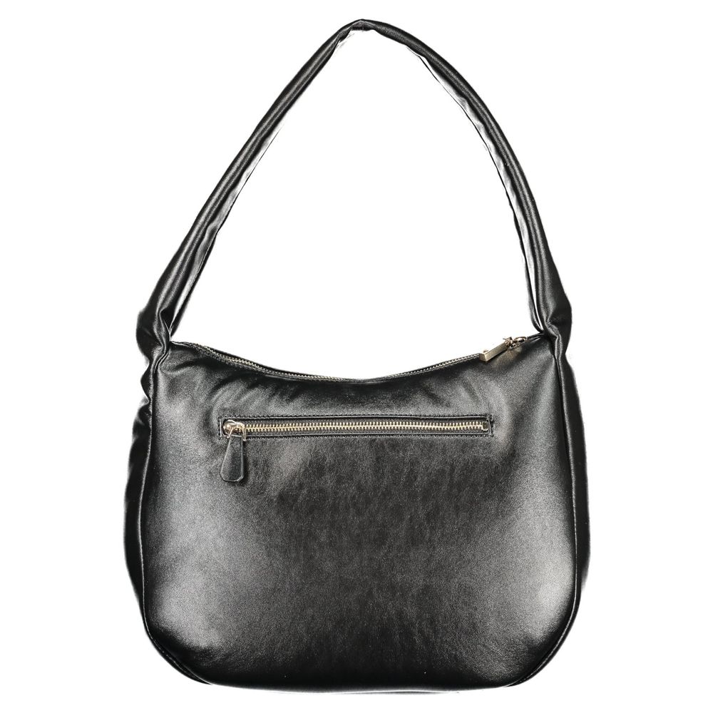 Guess Jeans "Black Polyurethane Women Handbag"