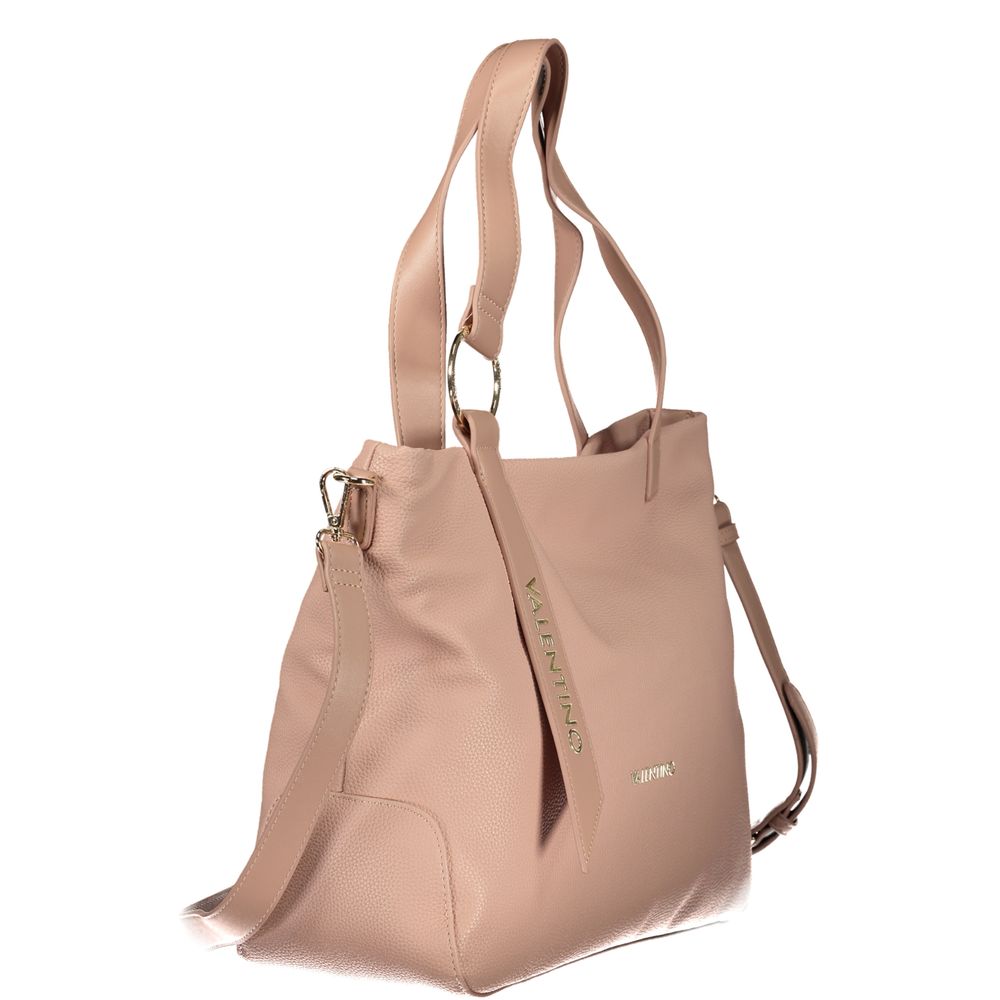 Mario Valentino Rosa Poliuretano Women Handbag