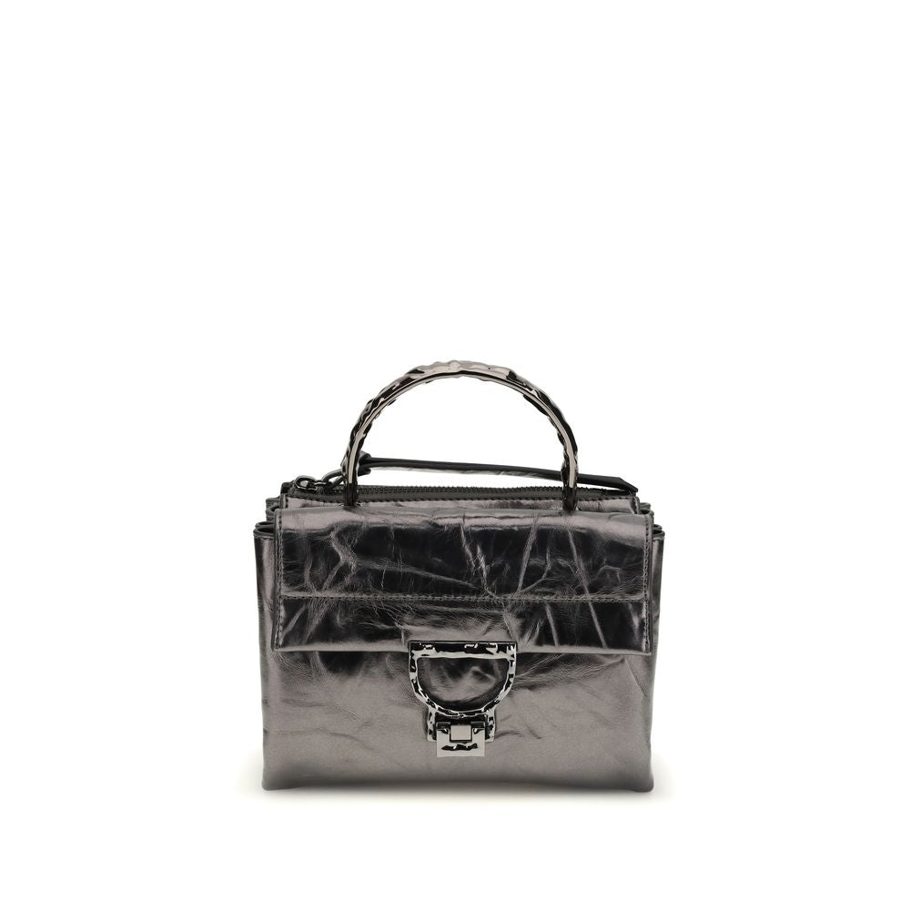 Coccinelle Black  Leather Bos Taurus Handbag